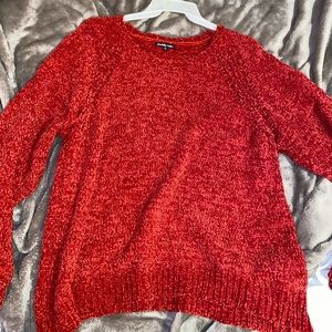 Super soft red sweater